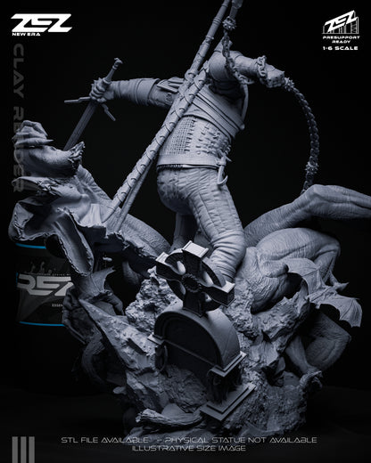 Geralt Statue
