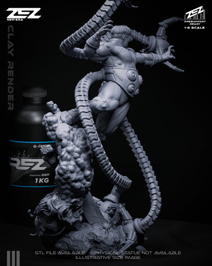 Doc Ock Statue 3D-Printed Kit