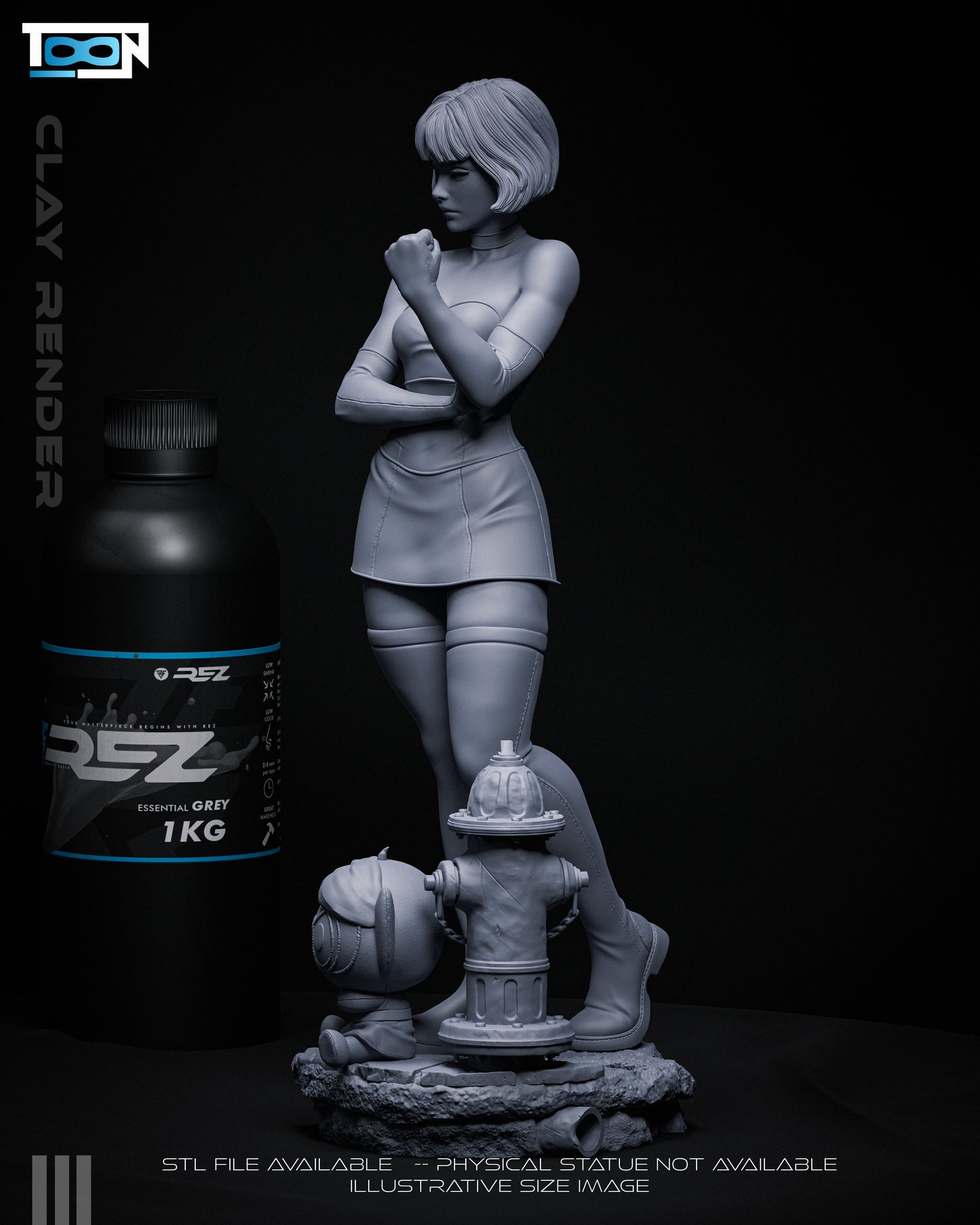 Buttercup (PG) Statue