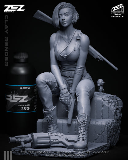 Jill Valentine Statue