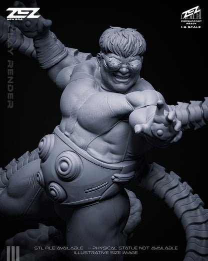 Doc Ock Statue 3D-Printed Kit