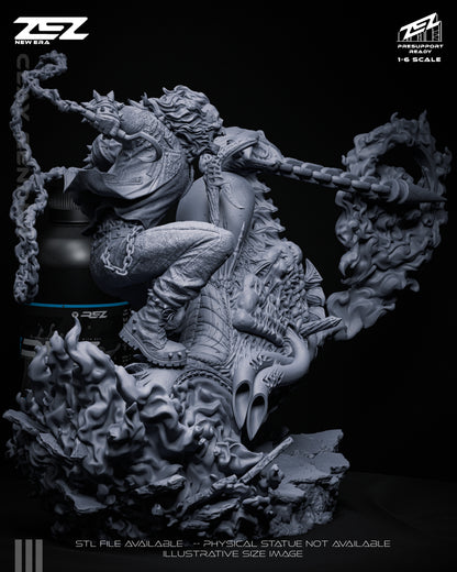 Ghost Rider Statue
