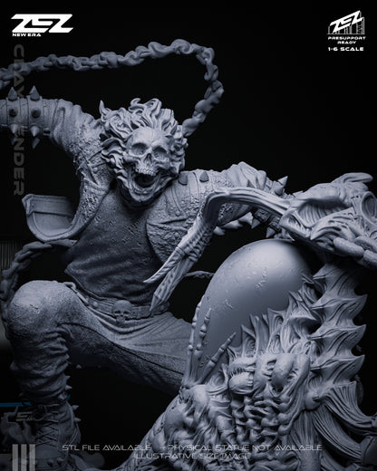 Ghost Rider Statue