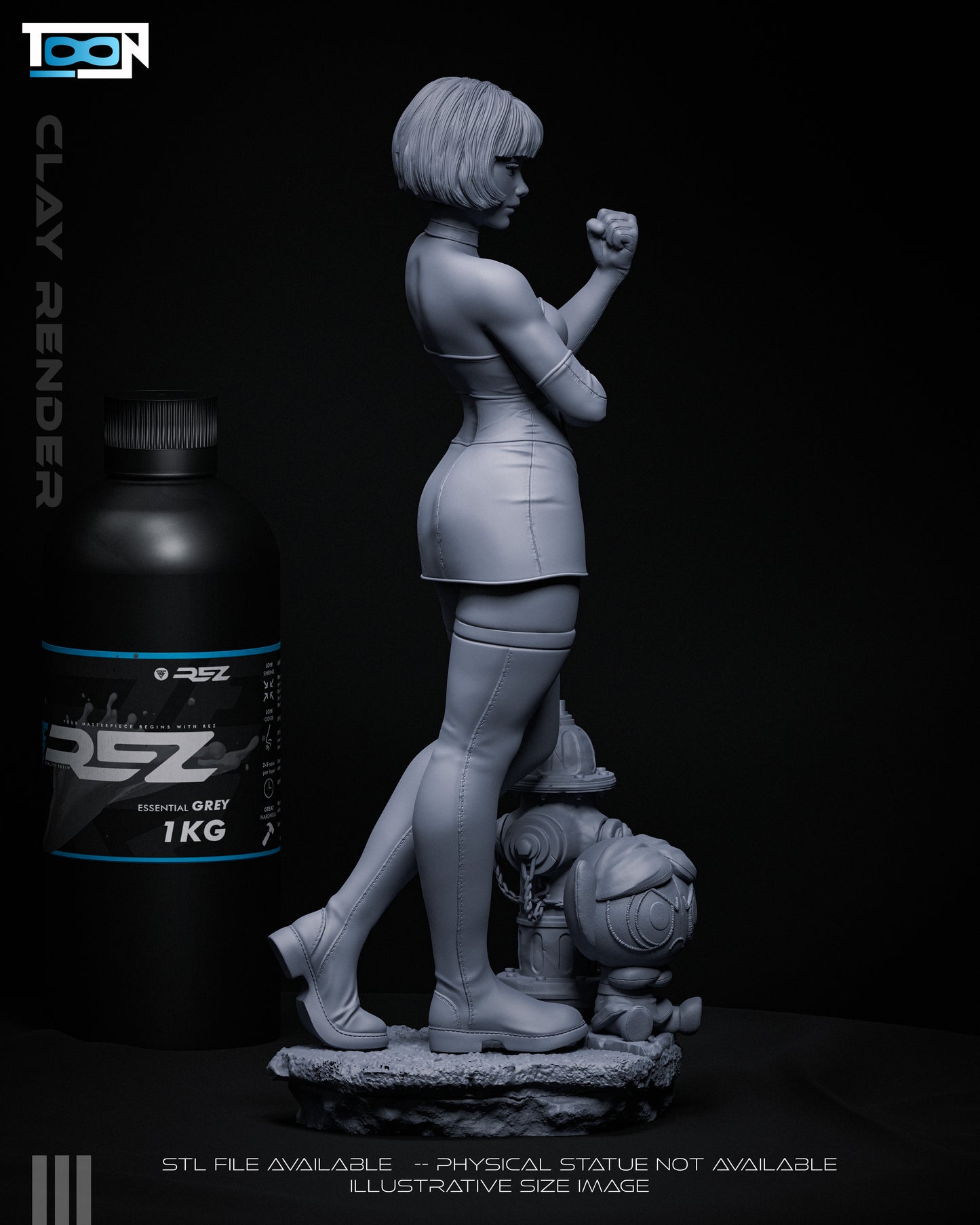 Buttercup (PG) Statue