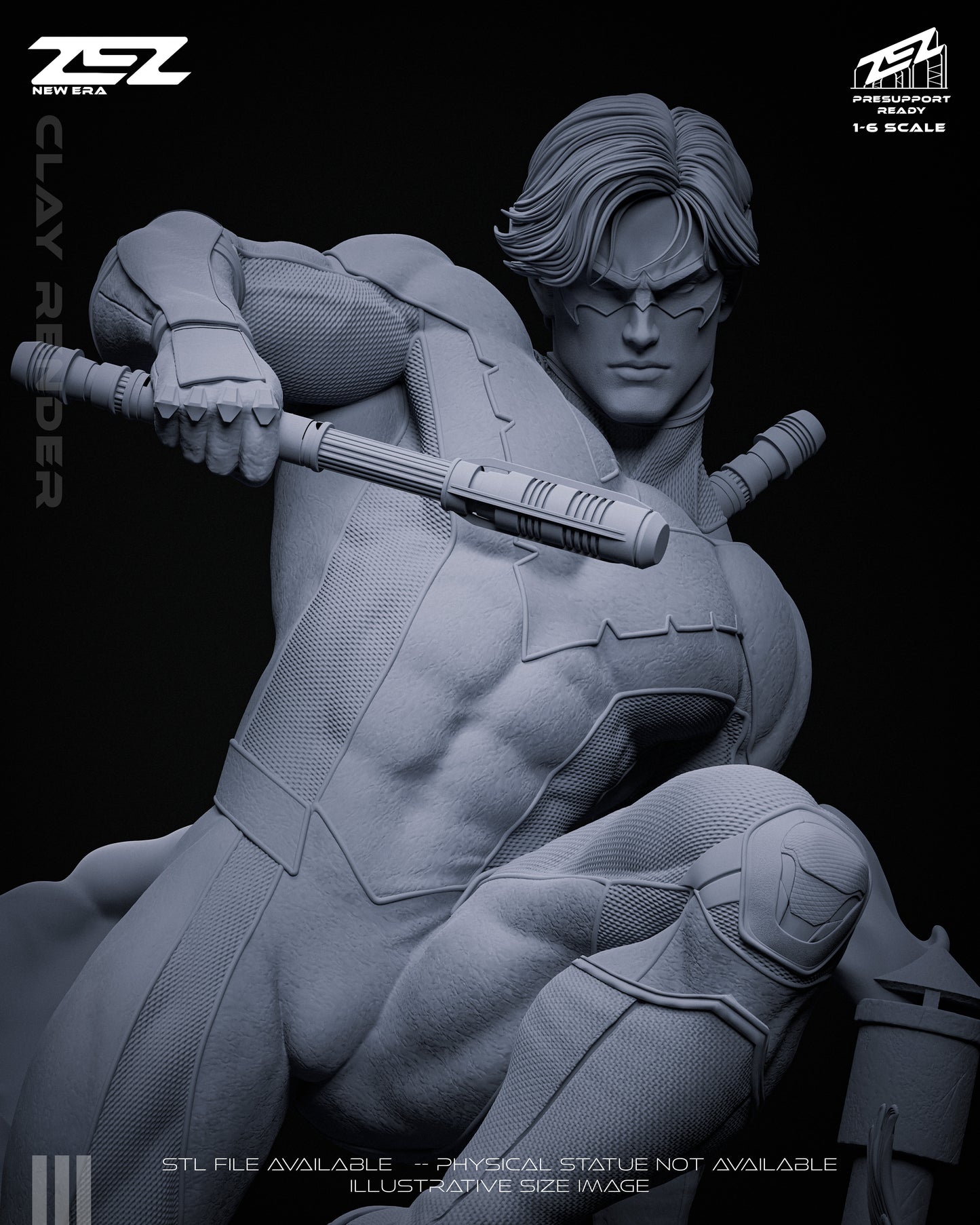 Nightwing Statue