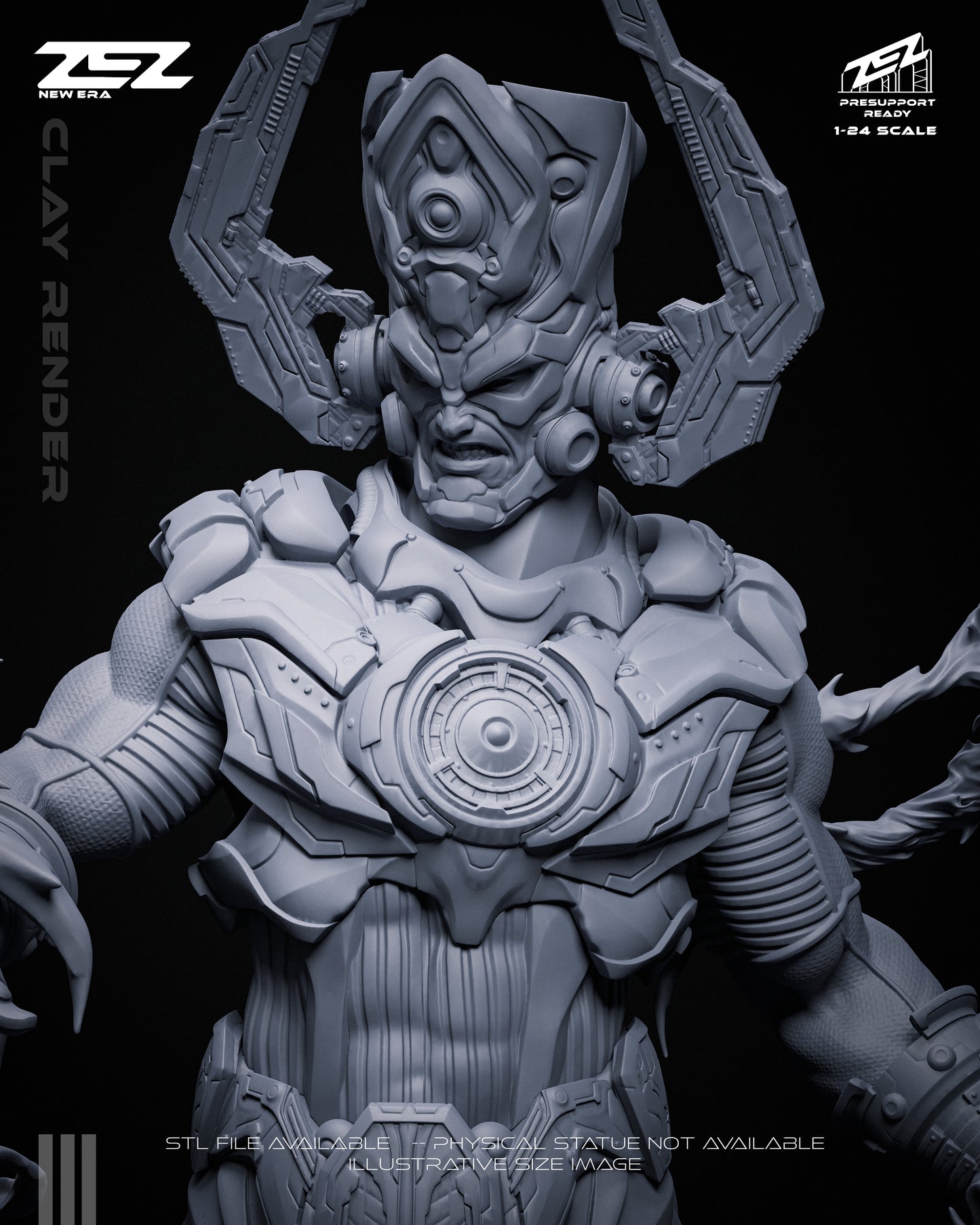 Galactus Statue
