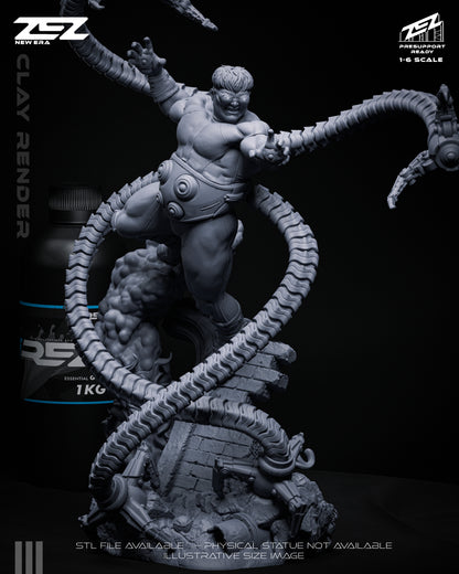 Doc Ock Statue 3D-Printed Kit