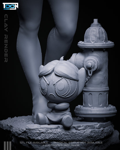 Buttercup (PG) Statue