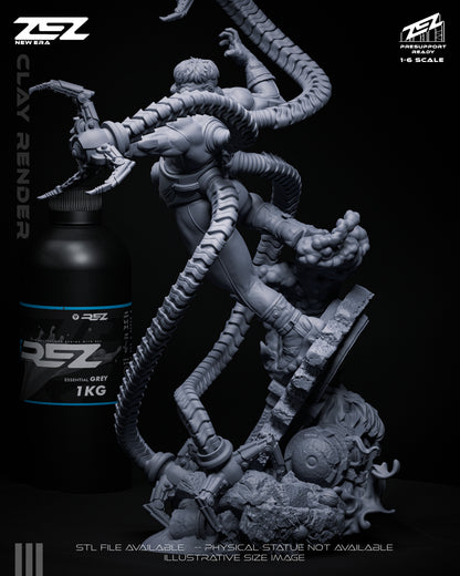Doc Ock Statue 3D-Printed Kit