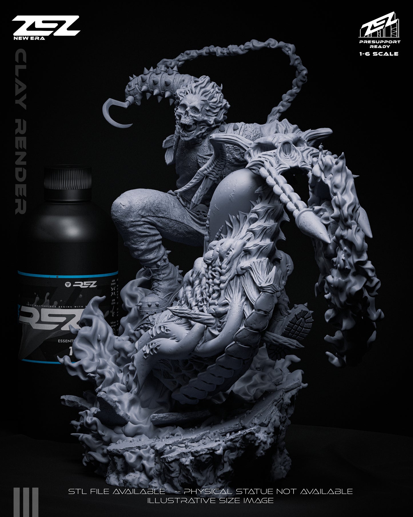 Ghost Rider Statue