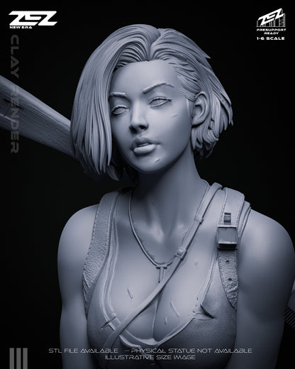 Jill Valentine Statue