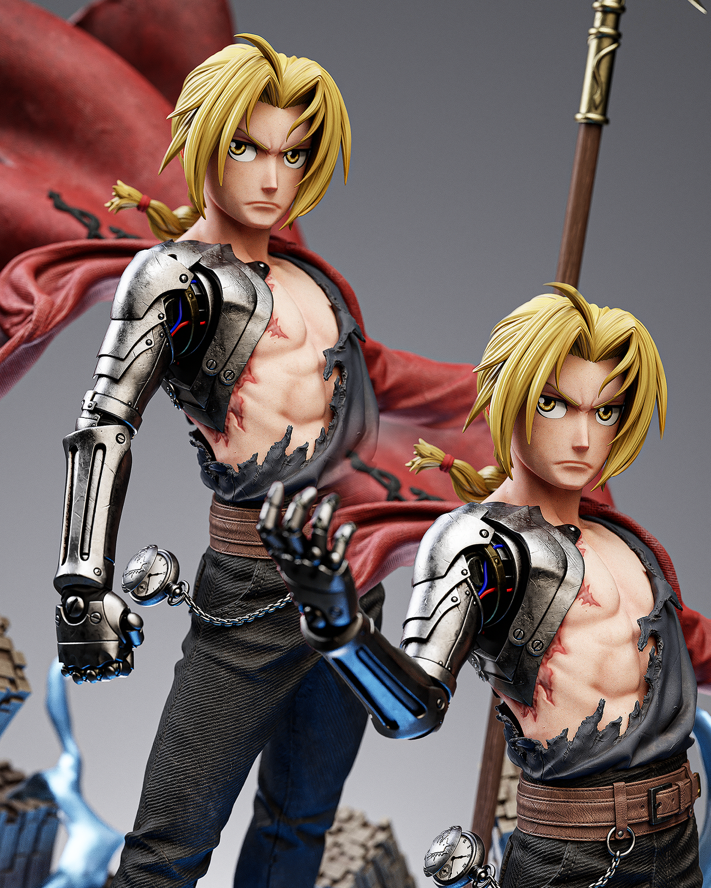 Edward Elric Statue 3D-Printed Kit