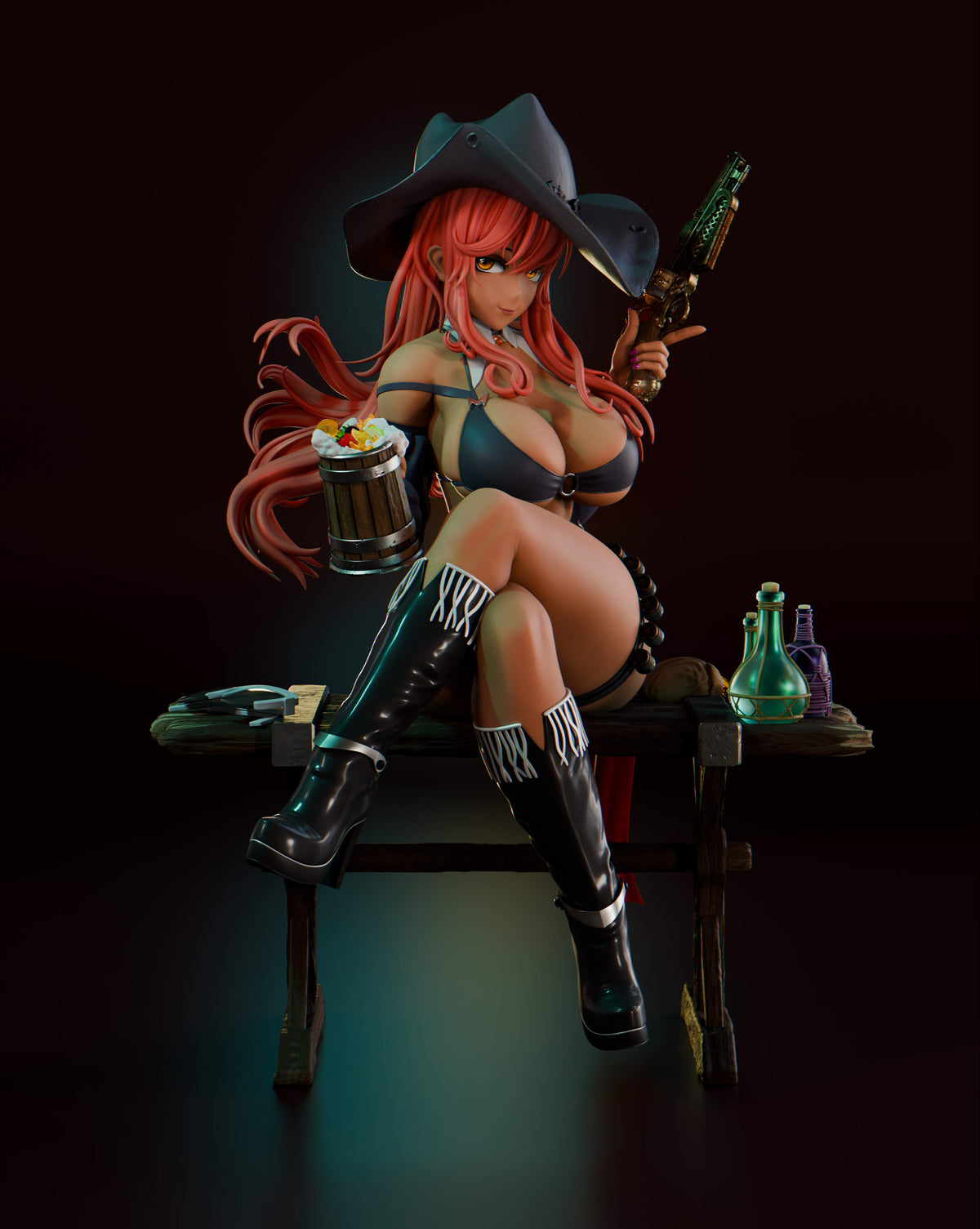 Volume Statue 3D-Printed Kit