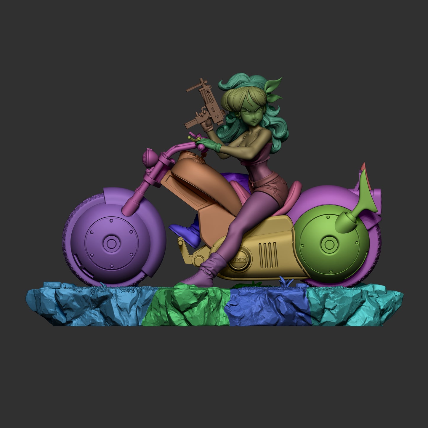 Launch Statue 3D-Printed Kit