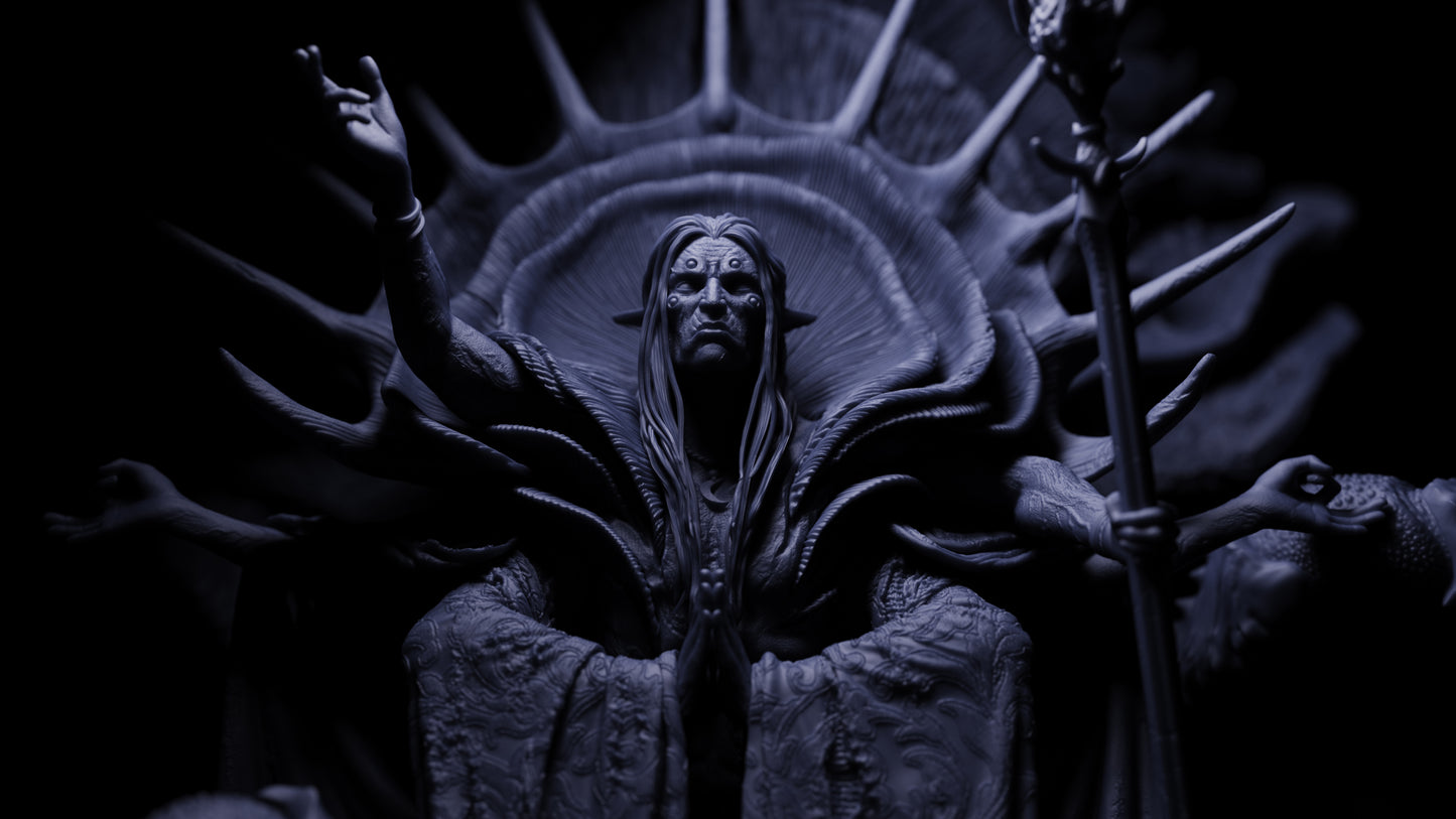 Vaezirak - Lord of The Eldraeth Statue