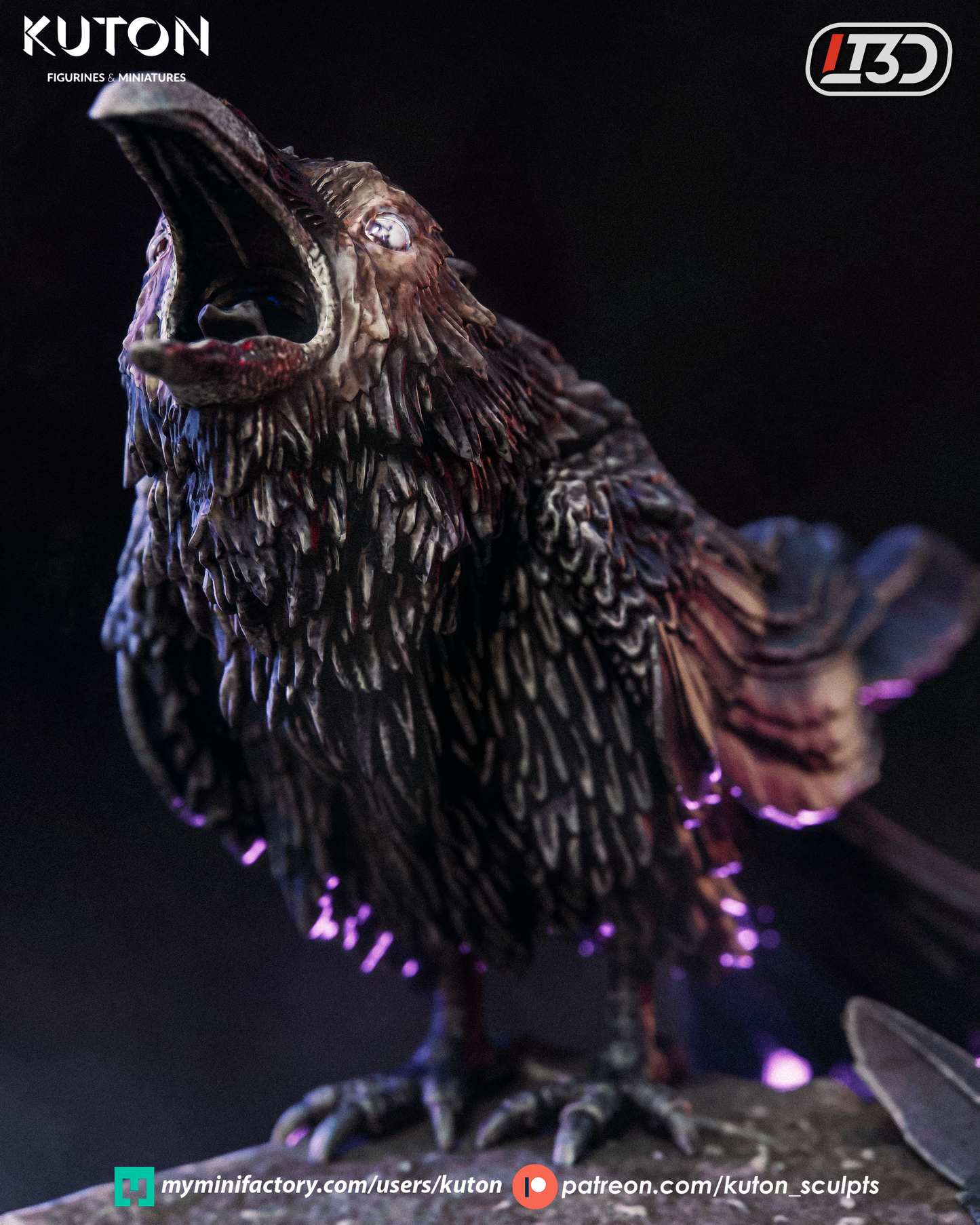 Valdreth Statue 3D-Printed Kit