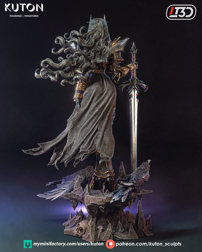 Valdreth Statue 3D-Printed Kit