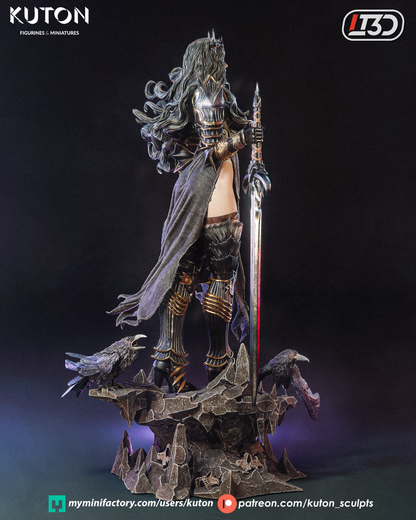 Valdreth Statue 3D-Printed Kit