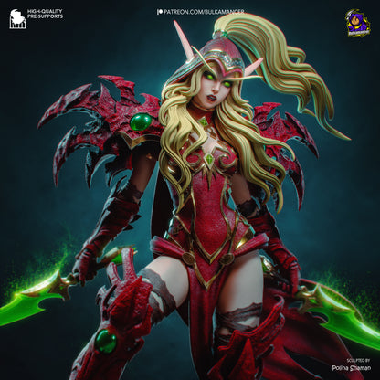 Valeera Statue 3D-Printed Kit