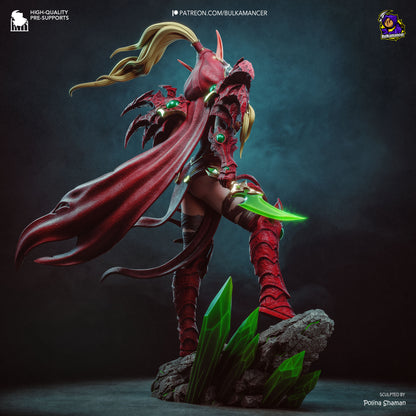 Valeera Statue 3D-Printed Kit