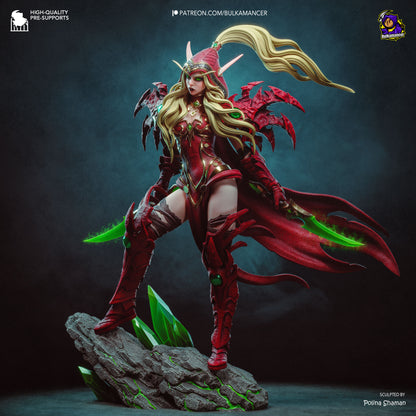 Valeera Statue 3D-Printed Kit