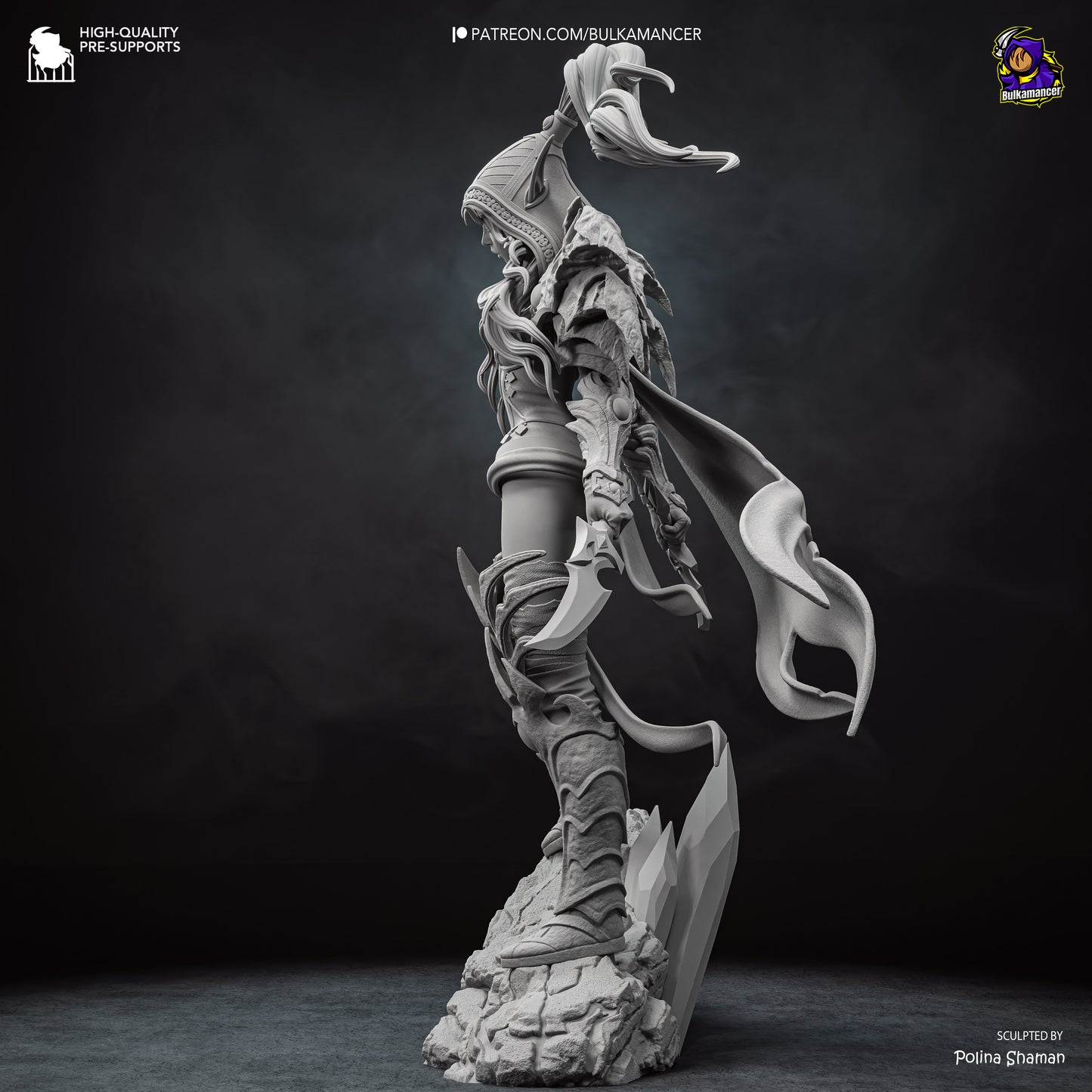 Valeera Statue 3D-Printed Kit