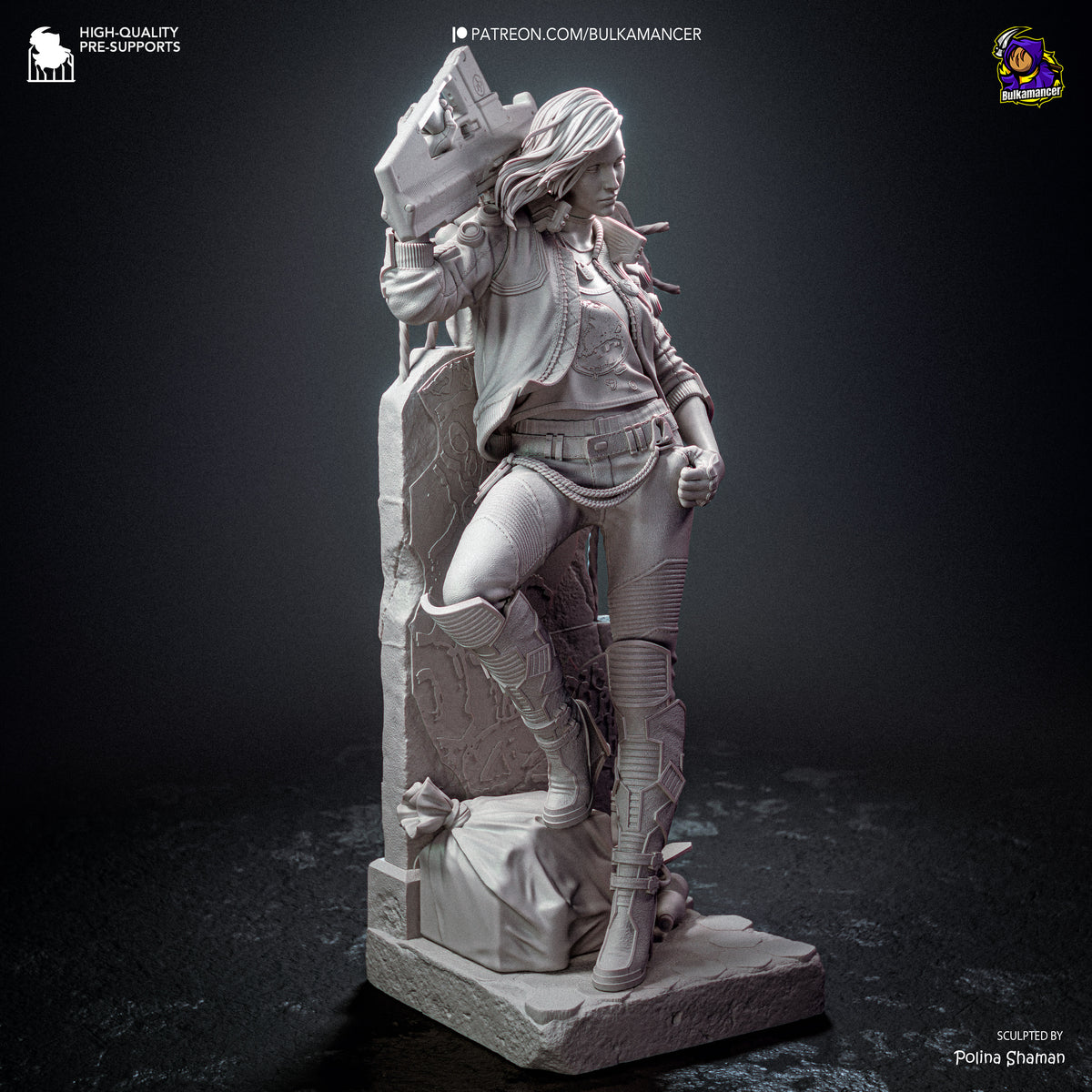 Valerie Statue 3D-Printed Kit