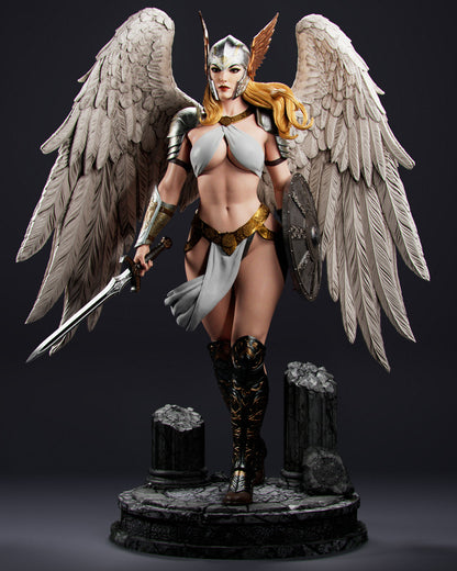 Brynhildr Valkerie Statue 3D-Printed Kit