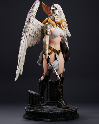 Brynhildr Valkerie Statue 3D-Printed Kit