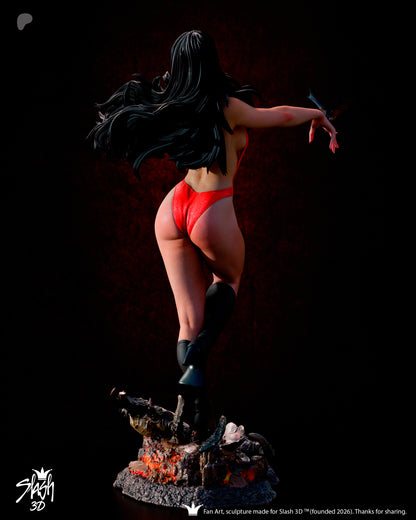 Vampirella Statue 3D-Printed Kit