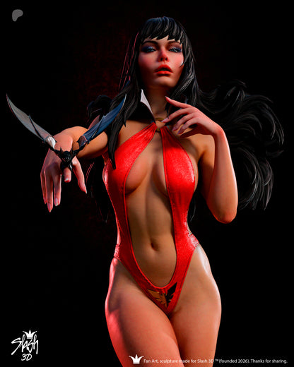 Vampirella Statue 3D-Printed Kit