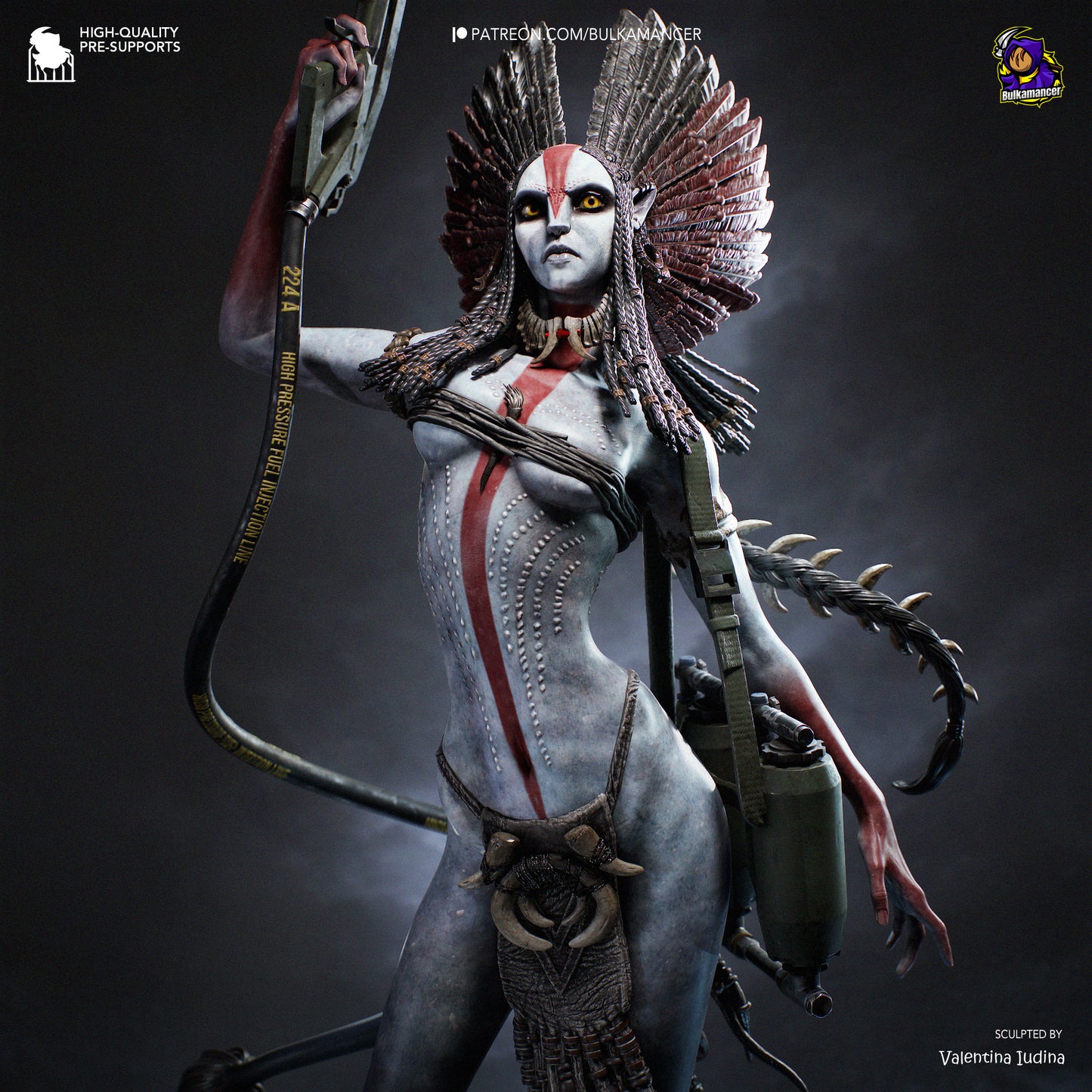 Varang Statue 3D-Printed Kit