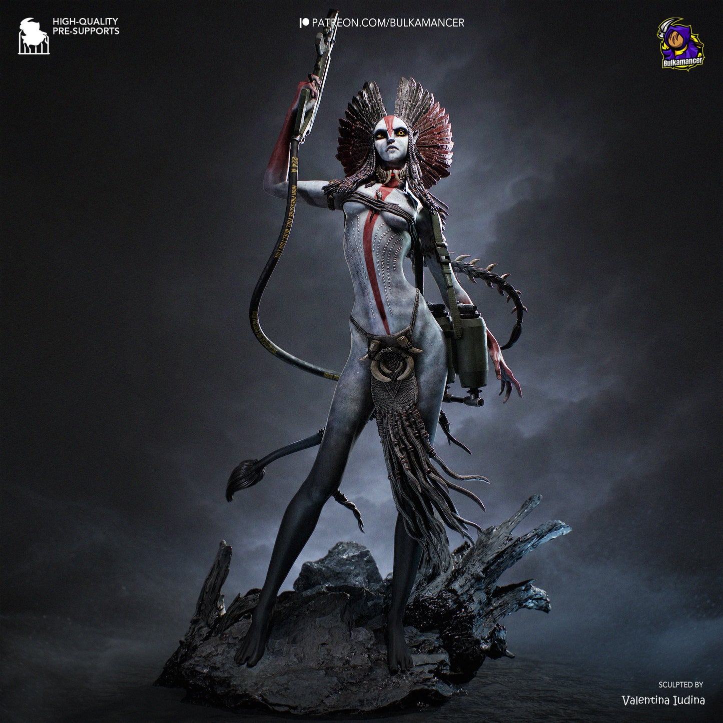 Varang Statue 3D-Printed Kit