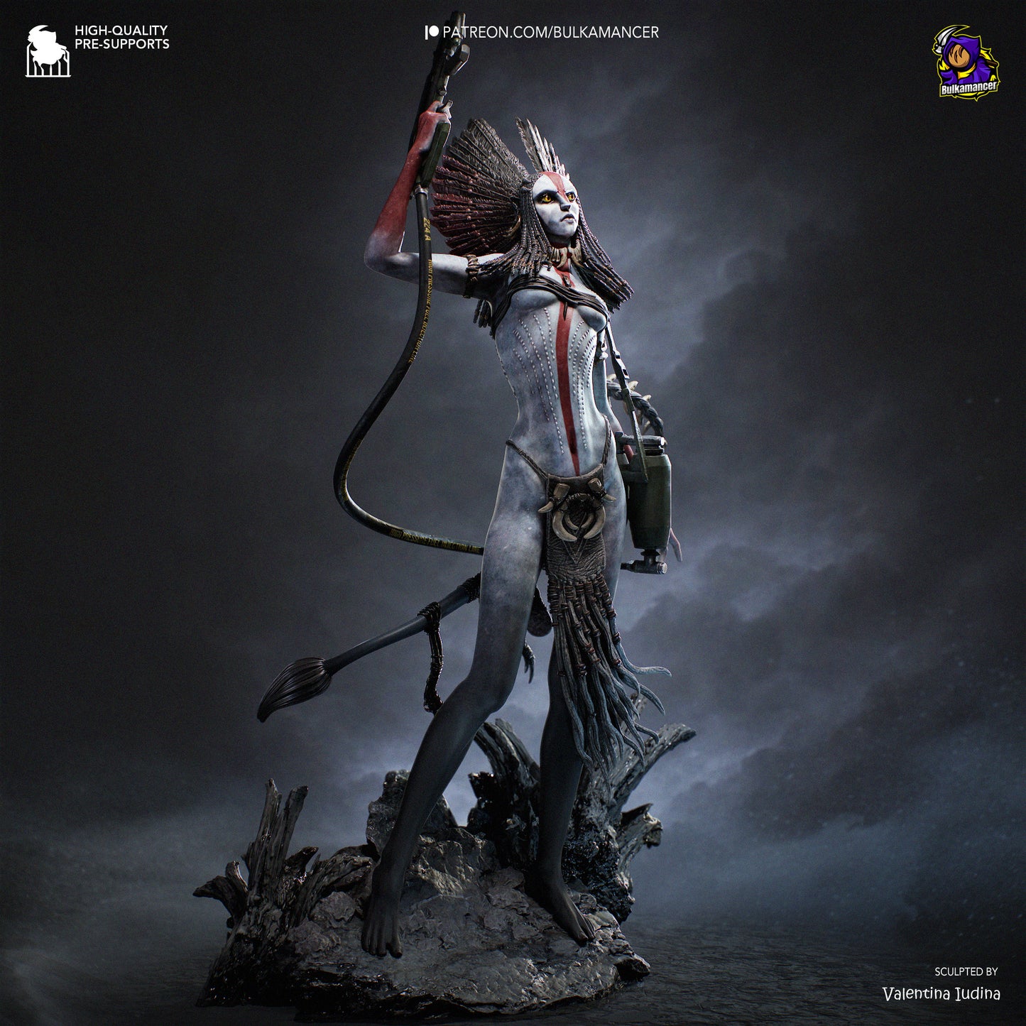 Varang Statue 3D-Printed Kit