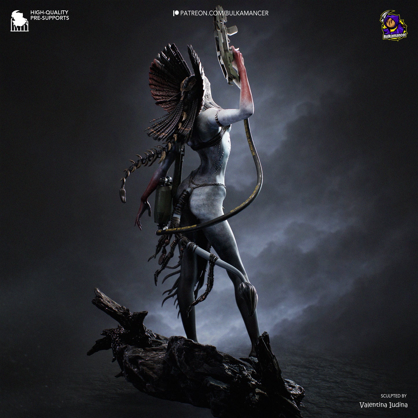 Varang Statue 3D-Printed Kit