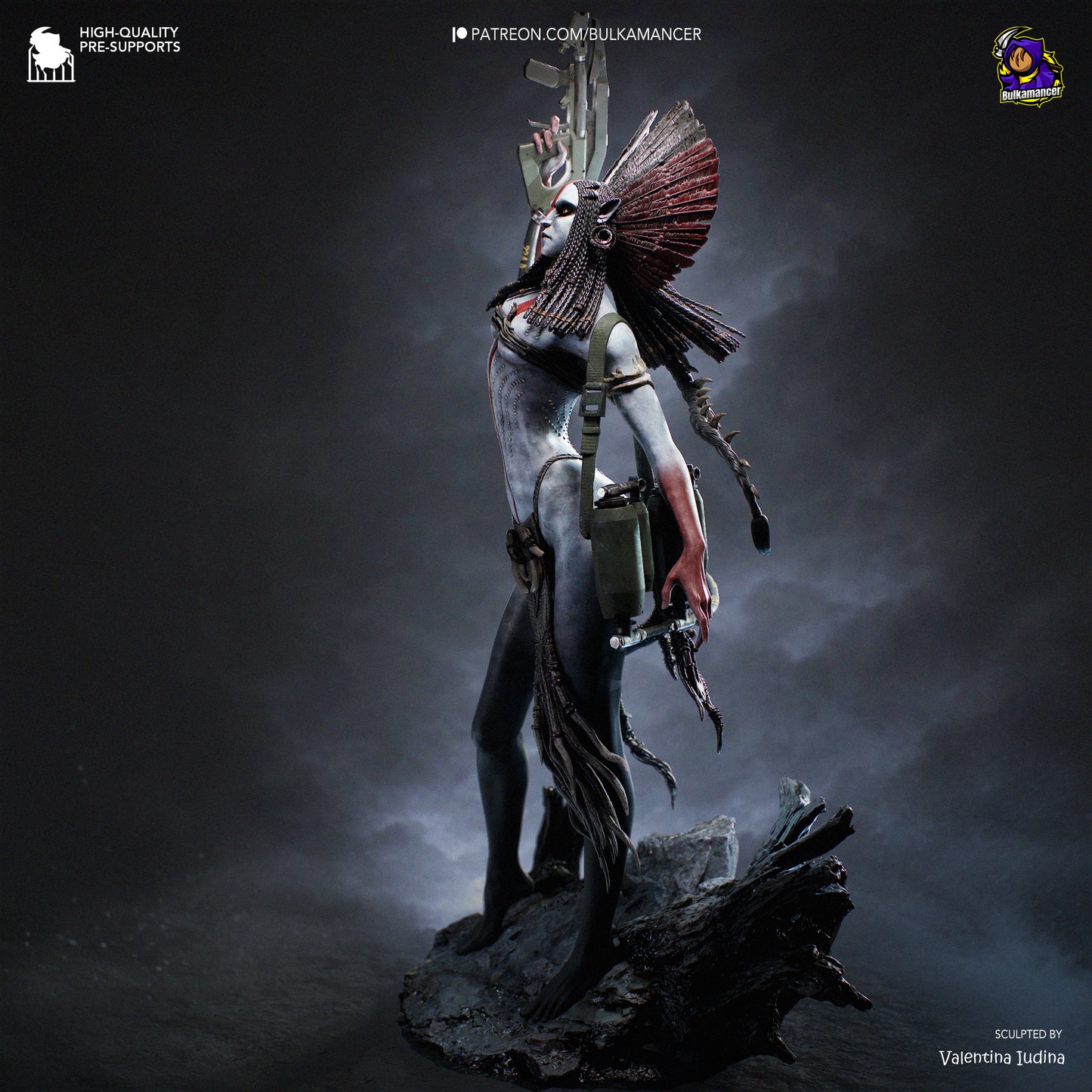 Varang Statue 3D-Printed Kit
