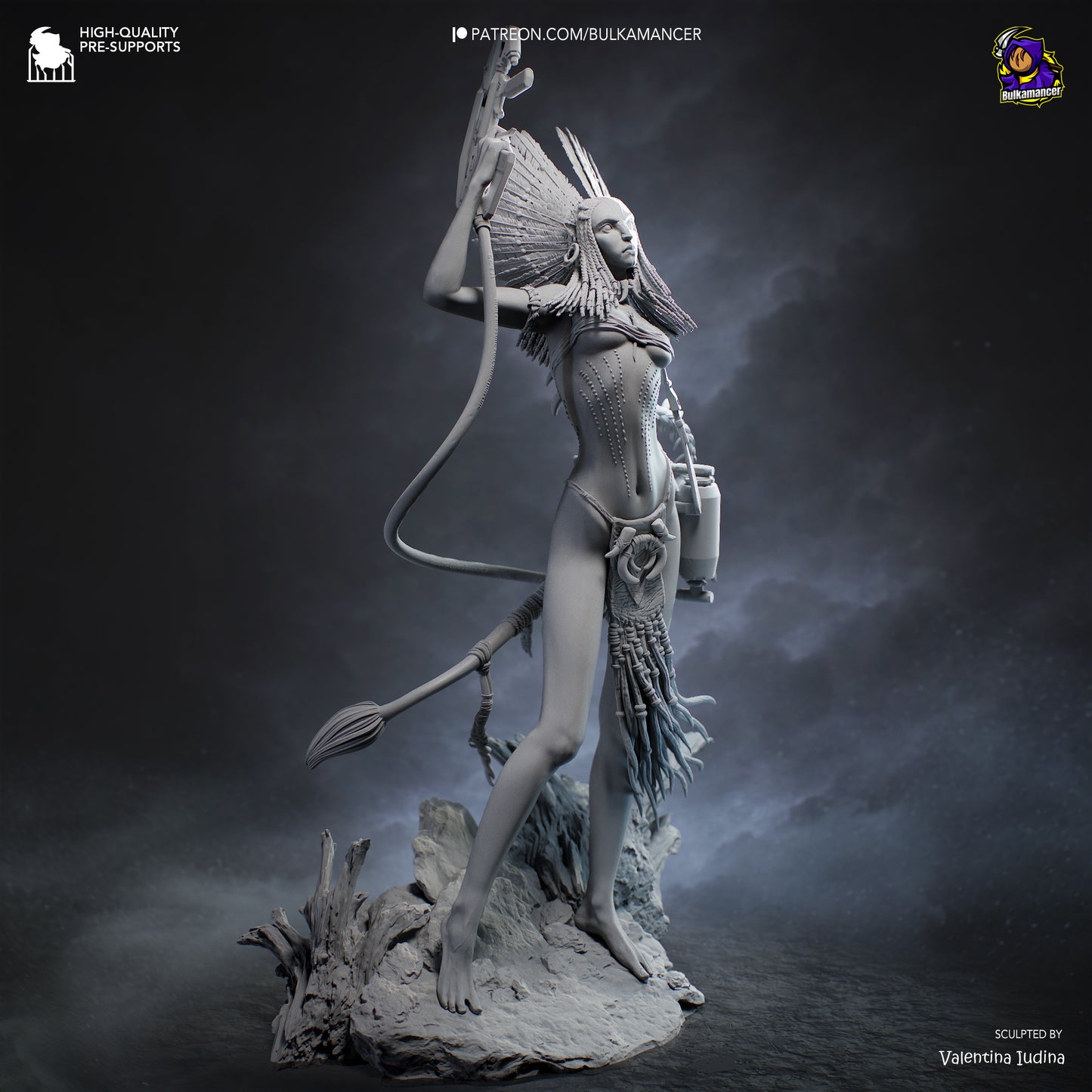 Varang Statue 3D-Printed Kit