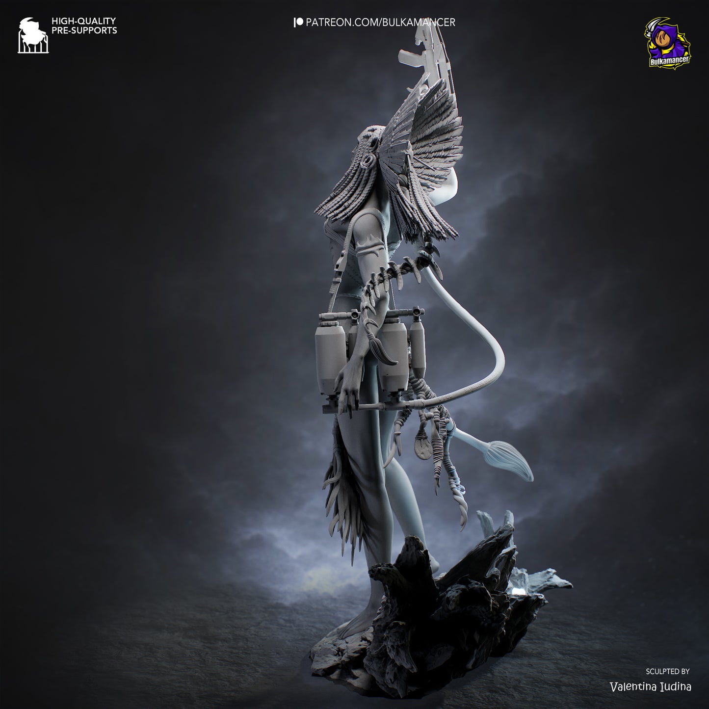 Varang Statue 3D-Printed Kit