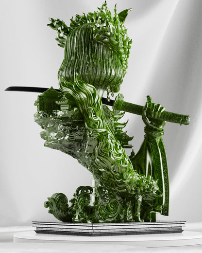 Veil of Kitsune Statue