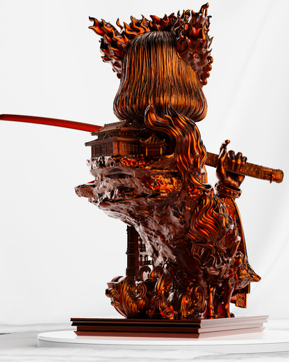 Veil of Kitsune Statue