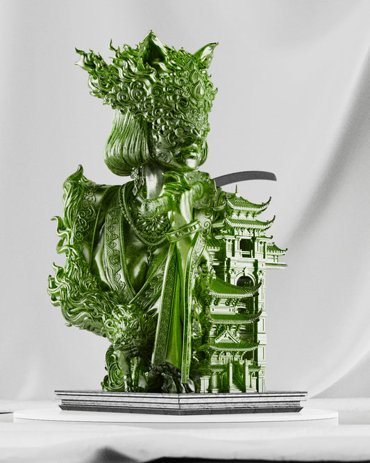 Veil of Kitsune Statue