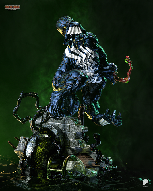 Venom Statue 3D-Printed Kit