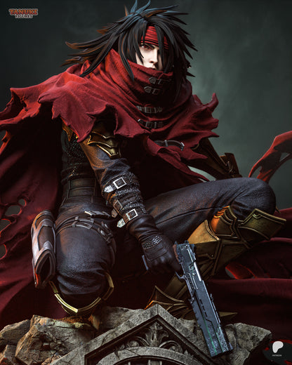 Vincent Valentine Statue 3D-Printed Kit