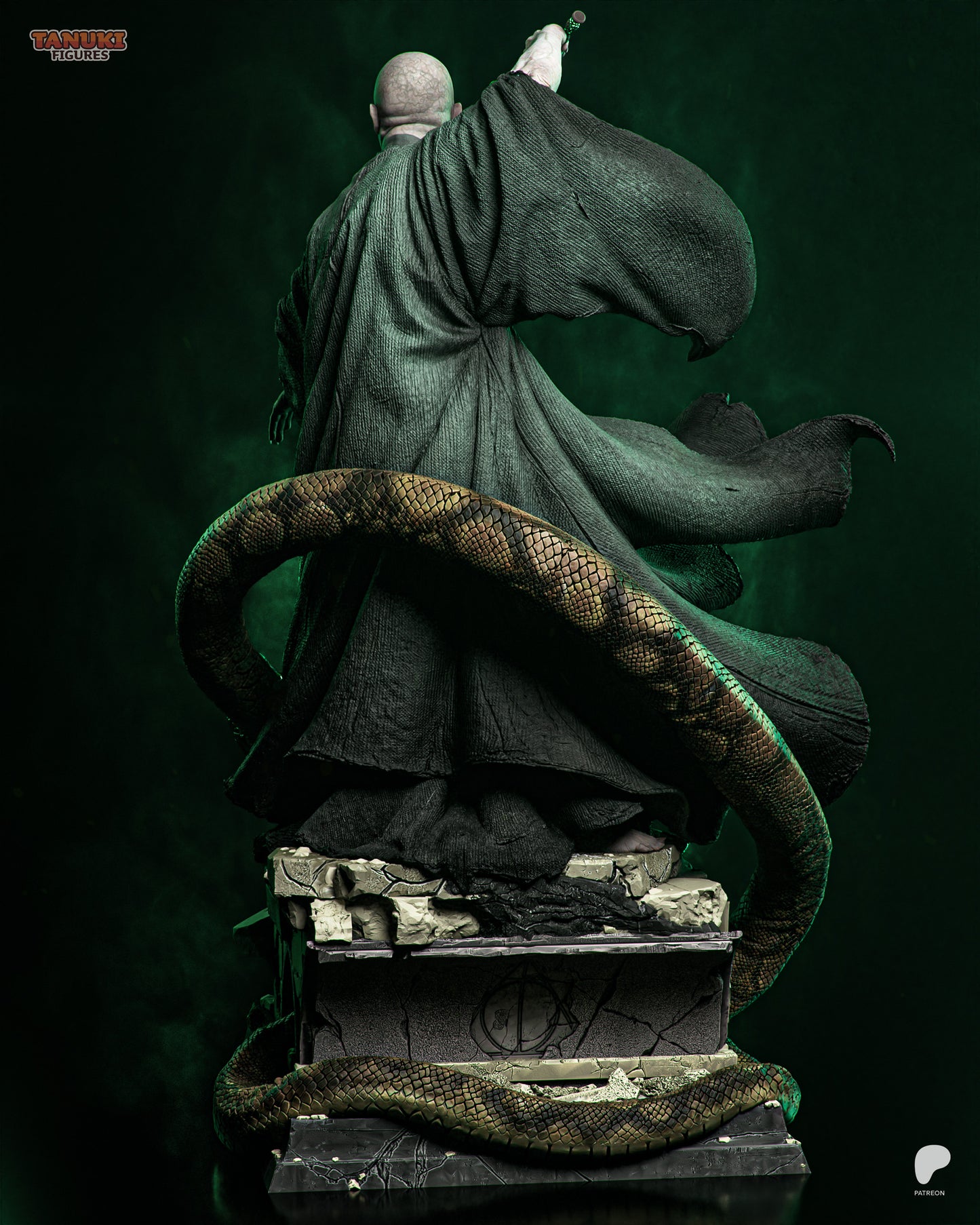 Voldemort Statue 3D-Printed Kit