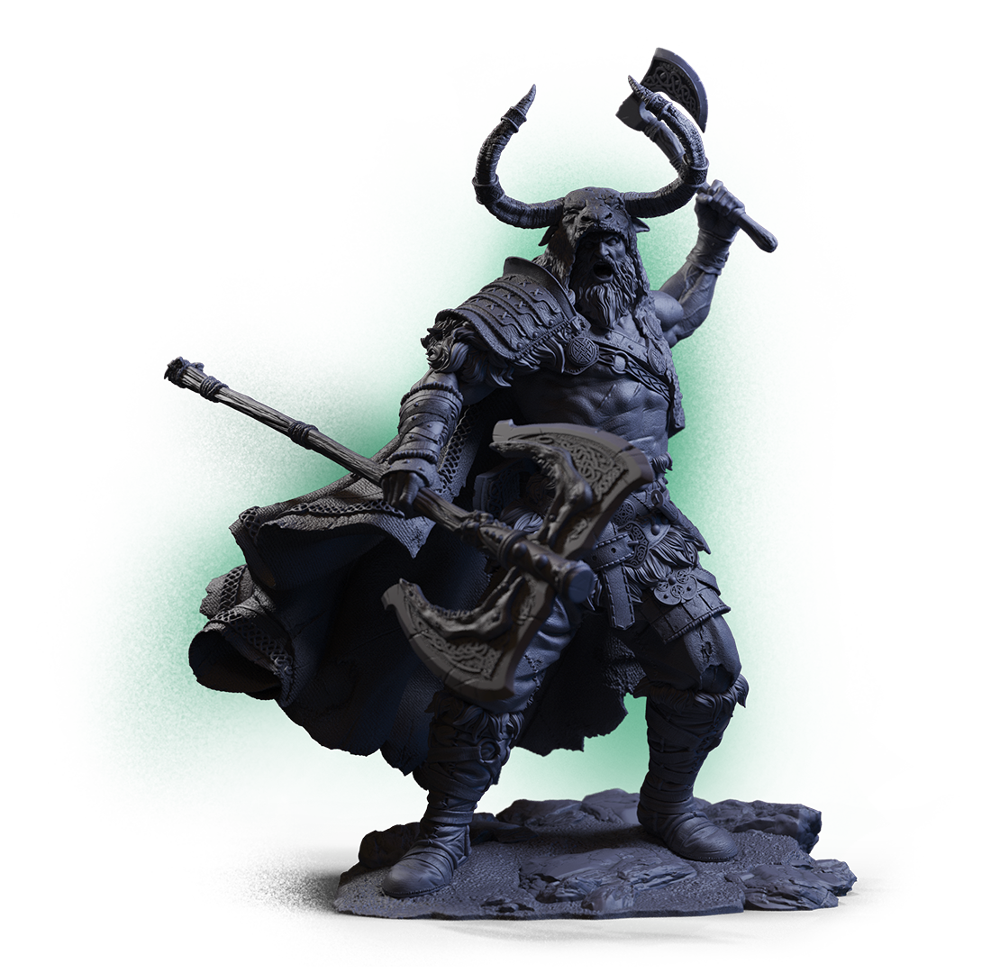 Voljatyk - The First Sköldungar Statue