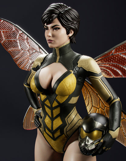 Wasp Statue 3D-Printed Kit
