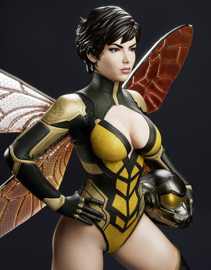 Wasp Statue 3D-Printed Kit