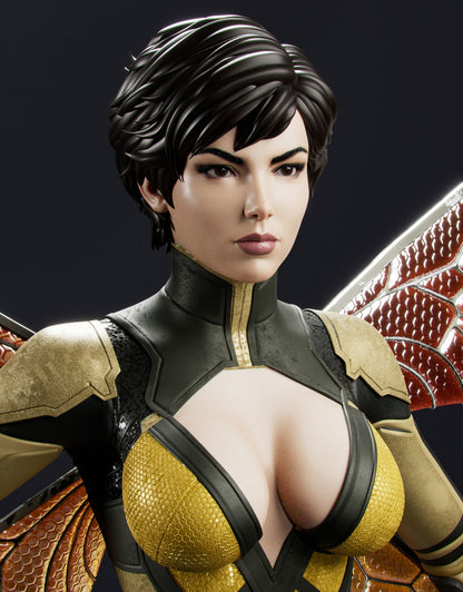 Wasp Statue 3D-Printed Kit