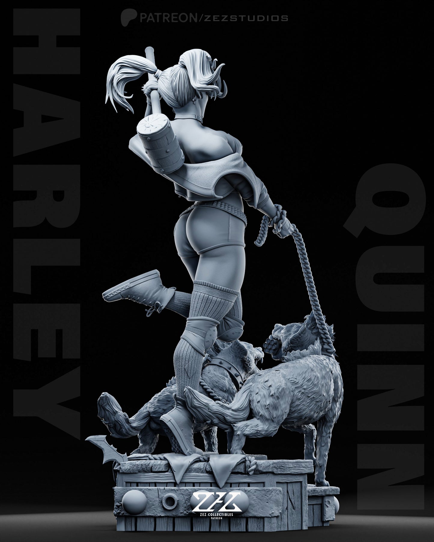 Harley Quinn Statue