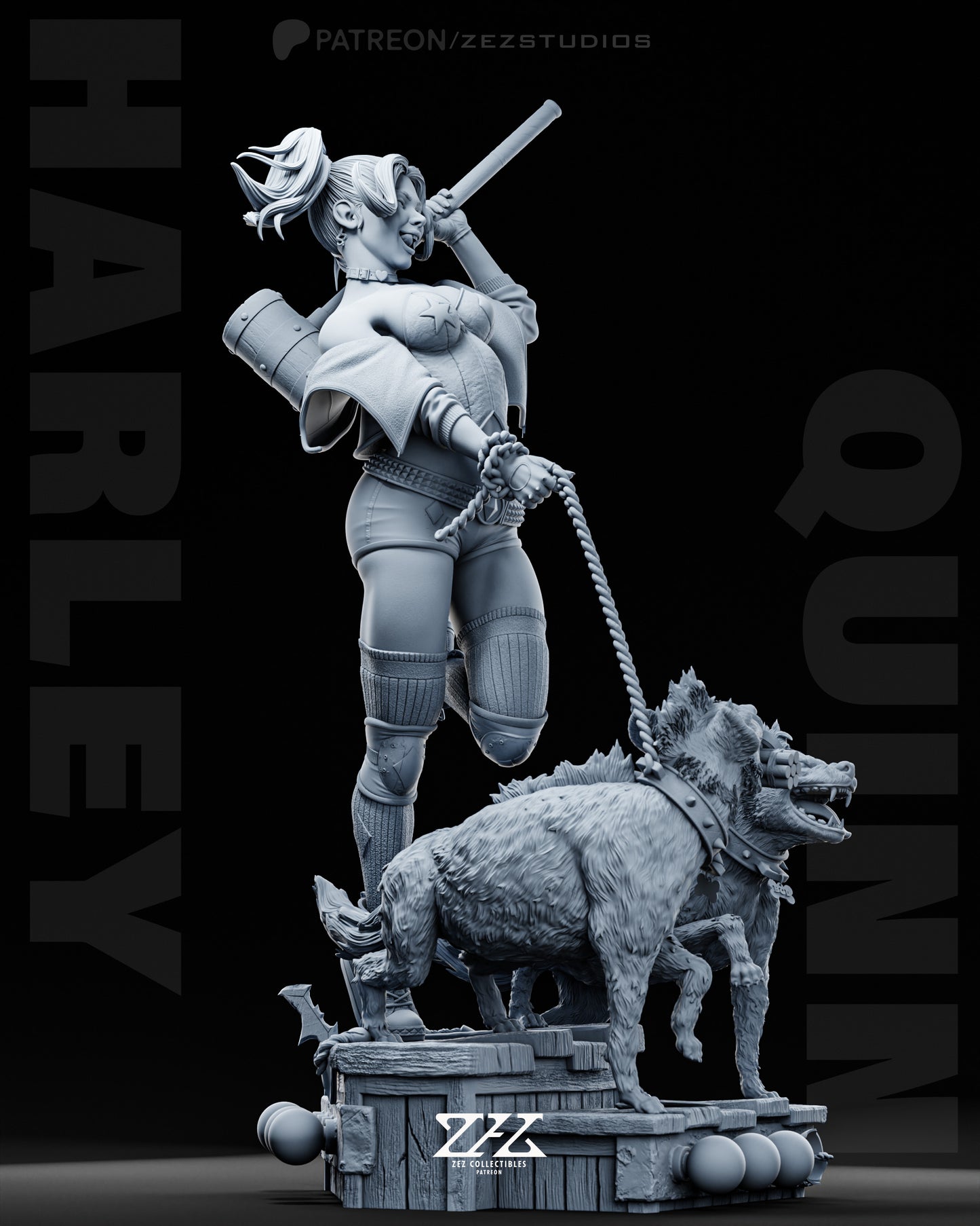 Harley Quinn Statue